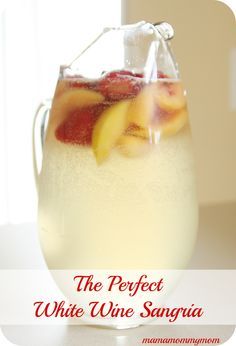 Strawberry Peach White Wine Sangria