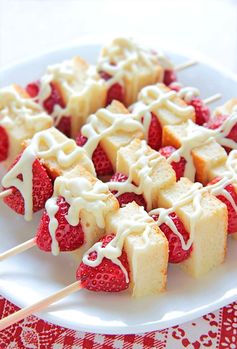 Strawberry Shortcake Kabobs