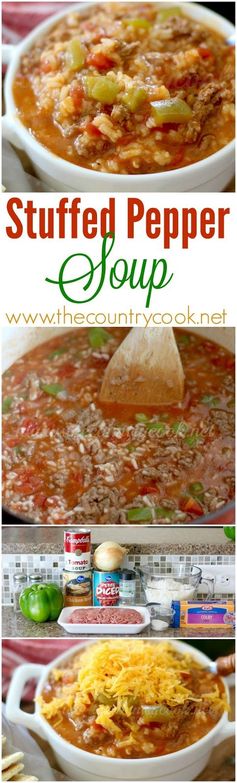 Stuffed Pepper Soup