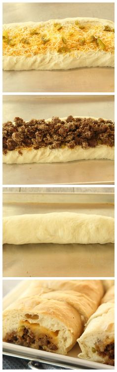 Stuffed Sausage Bread