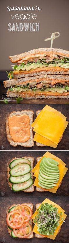 Summer Veggie Sandwich