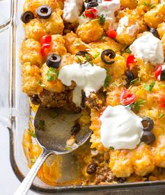 Taco Tater Casserole