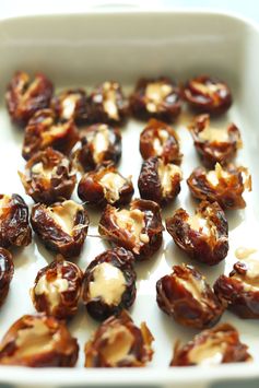 Tahini Stuffed Dates (aka Tahini Bombs!