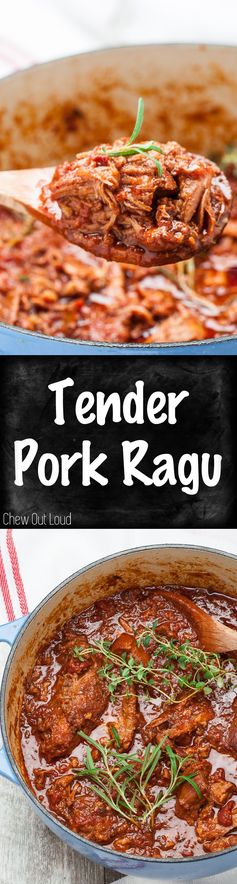 Tender Stovetop Pork Ragu