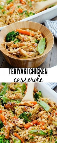 Teriyaki Chicken Casserole