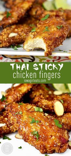 Thai Sticky Chicken Fingers