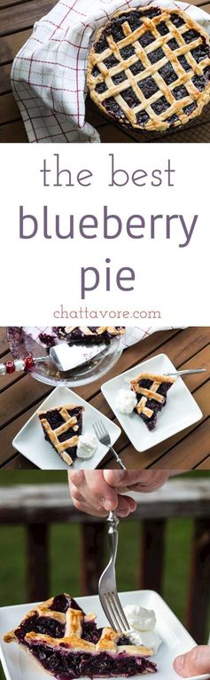 The Best Blueberry Pie