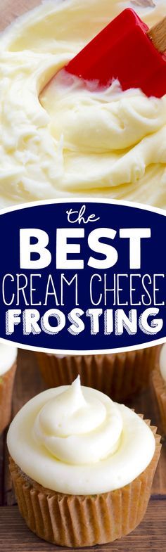 The BEST Cream Cheese Frosting