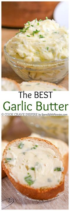 The BEST Homemade Garlic Butter