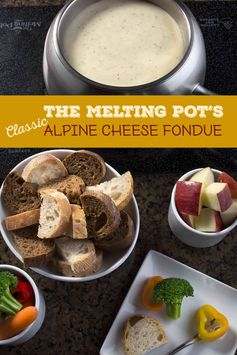 The Melting Pot's Classic Alpine Cheese Fondue