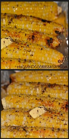 The Most Amazing Oven Roasted Corn