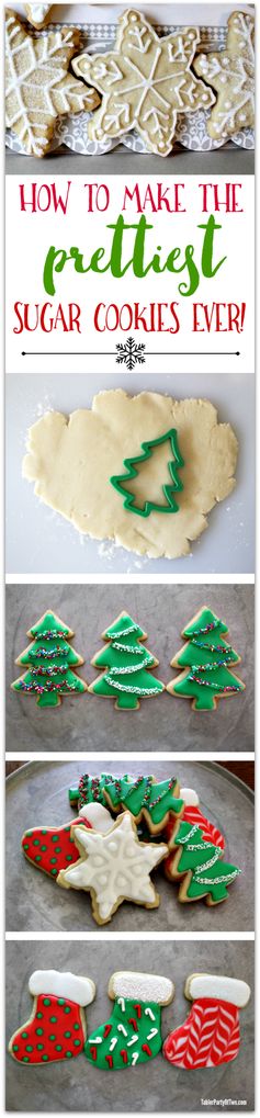 The Prettiest Sugar Cookies Ever