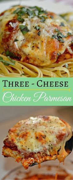 Three Cheese Chicken Parmesan