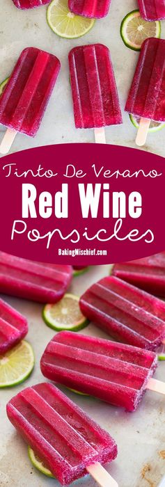 Tinto De Verano Red Wine Popsicles