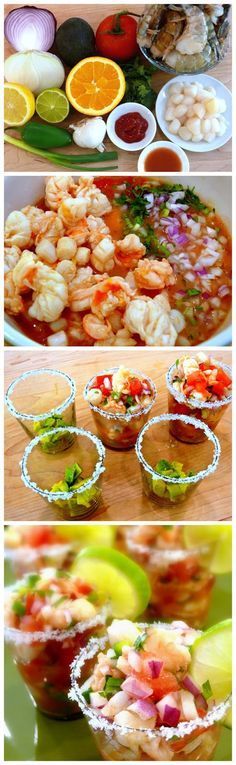 Tropical Shrimp Ceviche