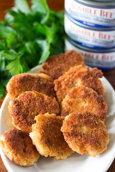 Tuna Cakes with Just Four Ingredients