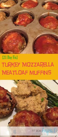 Turkey Meatloaf Muffins