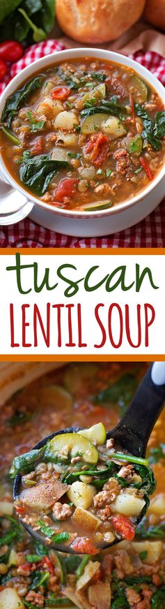 Tuscan Lentil Soup