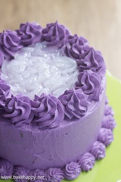 Ube Macapuno Cake