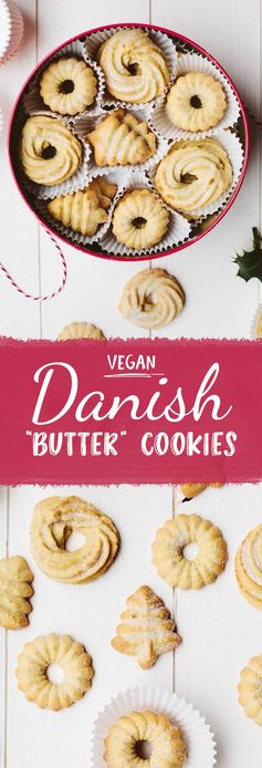 Vegan Danish Butter Cookies