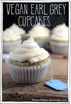 Vegan Earl Grey Cupcakes