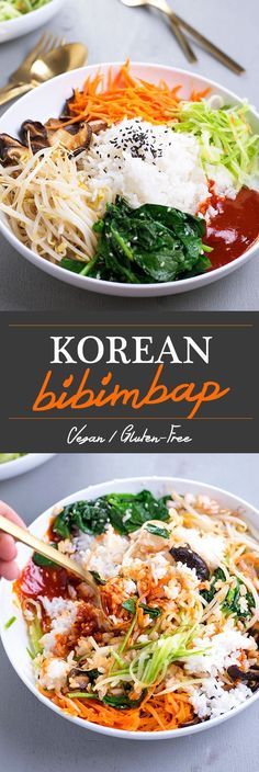 Vegan Korean Bibimbap