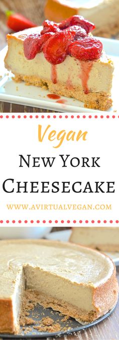 Vegan New York Cheesecake