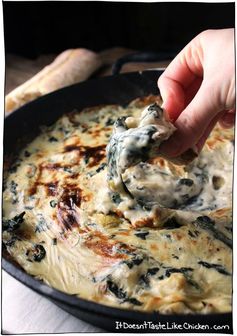 Vegan Spinach & Artichoke Dip