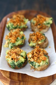 Vegan Stuffed Mushrooms