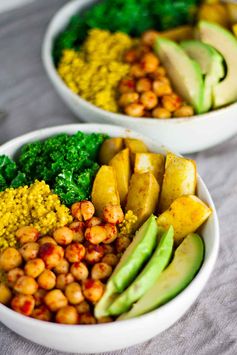 Vegan Turmeric Quinoa Power Bowls