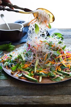 Vietnamese Vermicelli Salad with Sweet Chili Vinaigrette