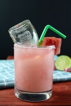 Watermelon Jolly Rancher Frozen Margarita