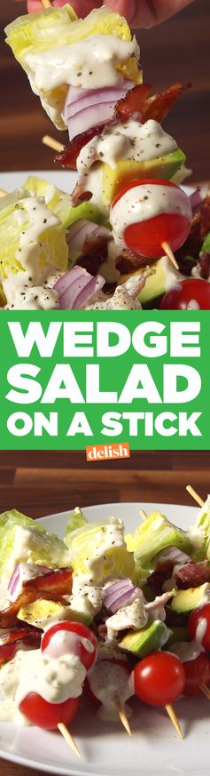 Wedge Salad On A Stick