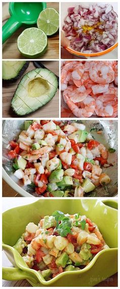 Zesty Lime Shrimp and Avocado Salad