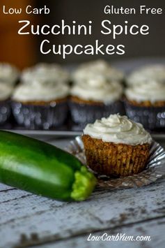 Zucchini Spice Cupcakes – Gluten Free