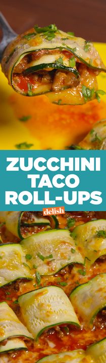 Zucchini Taco Roll-Ups