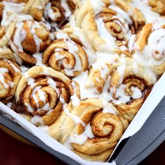 1 Hour Cinnamon Rolls with Aquafaba