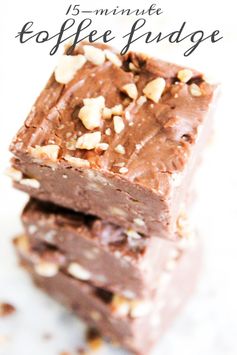 15-Minute Toffee Fudge