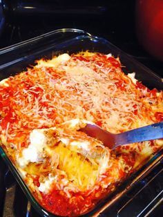 21 Day Fix Spaghetti Squash Lasagna