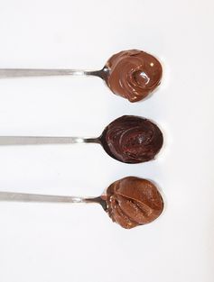 3 kinds of vegan Nutella