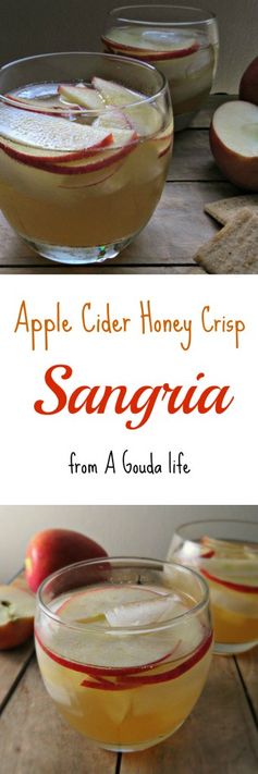 Apple Cider Honey Crisp Sangria