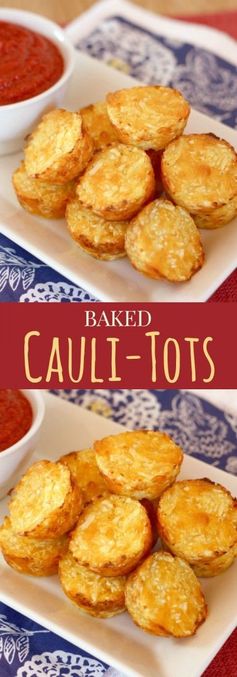 Baked Cauli-Tots