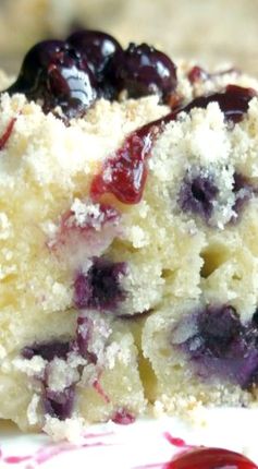 Blueberry & Cheese Coffee Cake