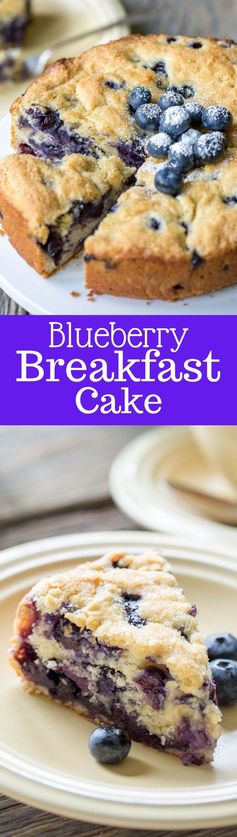 Blueberry Breakfast Cake