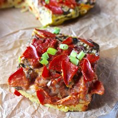 Breakfast Pizza Quiche (Paleo