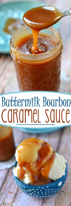 Buttermilk-Bourbon Caramel Sauce