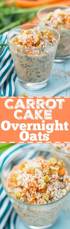 Carrot Cake Overnight Oats