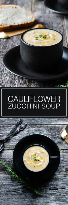 Cauliflower & Zucchini Soup