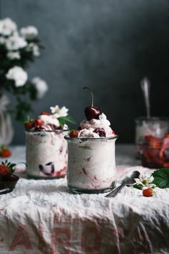 Cherry Berry Fool & Honey Lavender Shortbread Cookies