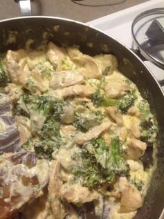 Chicken Broccoli Alfredo - Low Carb